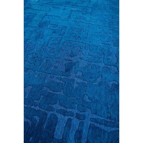 Louis De Poortere Rugs Baobab suarez blue tapijt Structures collection 170 x 240 cm - TOONZAALMODEL