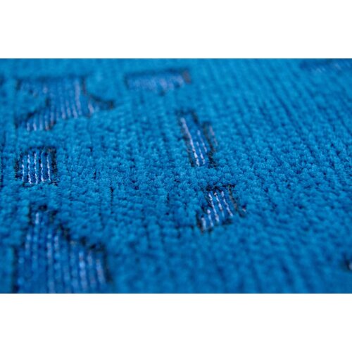 Louis De Poortere Rugs Baobab suarez blue tapijt Structures collection 170 x 240 cm - TOONZAALMODEL