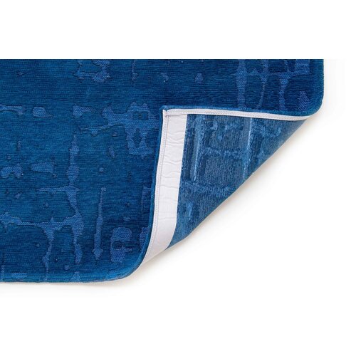 Louis De Poortere Rugs Baobab suarez blue tapijt Structures collection 170 x 240 cm - TOONZAALMODEL