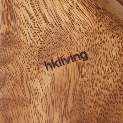 HKLiving Acacia pear bowl L