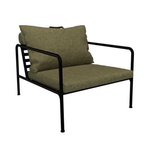 Houe Avon lounge stoel frame black