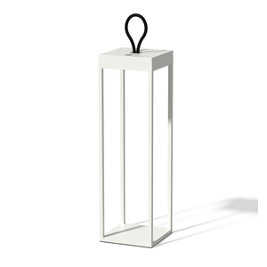 Qoozii Bali lanterne rechargeable blanche H 50 intérieur/extérieur Qoozii Bali lanterne rechargeable blanche H 50 intérieur/extérieur