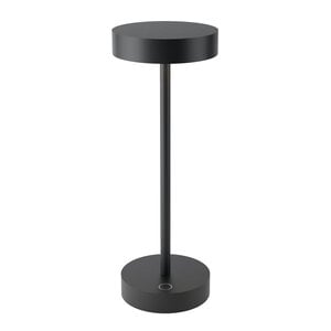 Qoozii Ibiza mini lampe de table rechargeable noire intérieur/extérieur