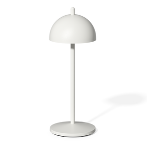 Qoozii Samos lampe de table rechargeable blanche intérieur/extérieur