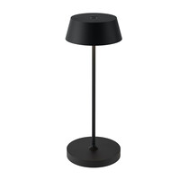 Malta oplaadbare tafellamp zwart binnen/buiten