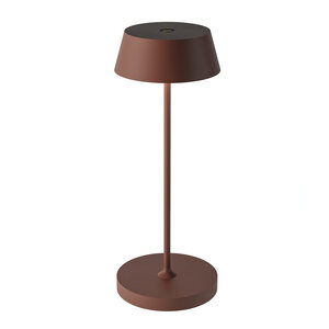 Qoozii Malta lampe de table rechargeable corten intérieur/extérieur Qoozii Malta lampe de table rechargeable corten intérieur/extérieur