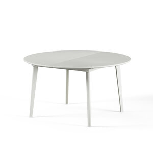 Emu Plus4 ronde verlengbare tuintafel white Ø 138+60