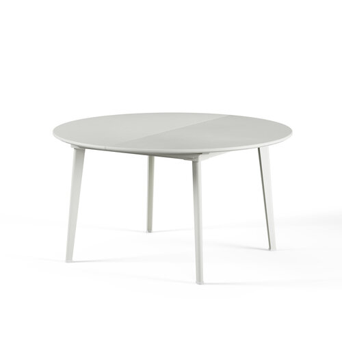 Emu Plus4 ronde verlengbare tuintafel Ø 138+60 white