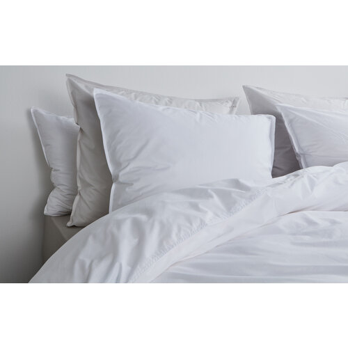 SUITE702 Dekbedovertrek percale katoen white - excl kussensloop