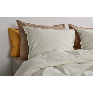 SUITE702 Housse de couette en coton percale ecru - sans taie d'oreiller SUITE702 Housse de couette en coton percale ecru - sans taie d'oreiller