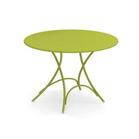 Pigalle ronde opklapbare tuintafel Ø 105 green