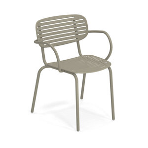 Emu Mom chaise de jardin avec accoudoirs grey-green
