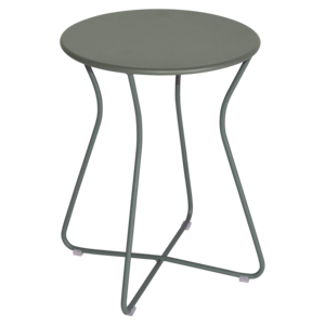Fermob Cocotte tabouret en métal Romarin Ø 34 x H 45