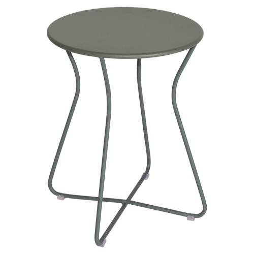Fermob Cocotte tabouret en métal Romarin Ø 34 x H 45
