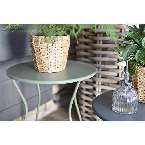 Fermob Cocotte tabouret en métal Romarin Ø 34 x H 45