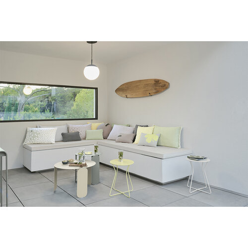 Fermob Cocotte tabouret en métal Romarin Ø 34 x H 45