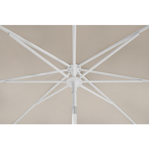 Glatz Smart parasol mast mat wit stof 417 ocean