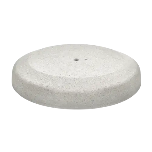Glatz Parasolvoet beton licht Z, 30 kg, Ø 47 × 10 cm
