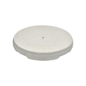 Glatz Socle de parasol en béton léger Z, 40 kg, Ø 60 × 8,5 cm