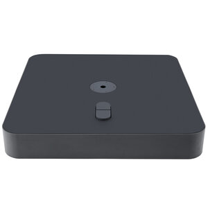 Glatz Socle de parasol en acier avec roulettes M4 180 kg 94 × 94 anthracite incl. contrepoids et plaque de finition