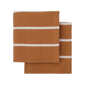 House Doctor Rena torchon camel lot de 2