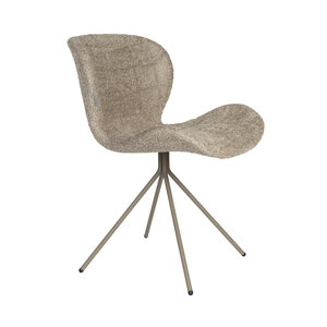 Zuiver OMG eetkamerstoel beige
