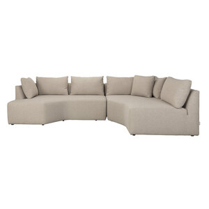 Zuiver Prosper sofa rechts cappuccino Zuiver Prosper sofa rechts cappuccino