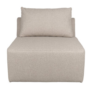 Zuiver Prosper canapé élément 1-place cappuccino