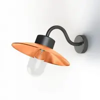 Set van 2: Belcour wandlamp model 1 helder glas geborsteld koper 084 - TOONZAALMODEL