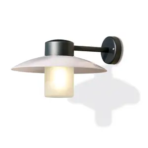 Aubanne applique murale verre mat rouille 046 - MODÈLE D'EXPOSITION Aubanne applique murale verre mat rouille 046 - MODÈLE D'EXPOSITION