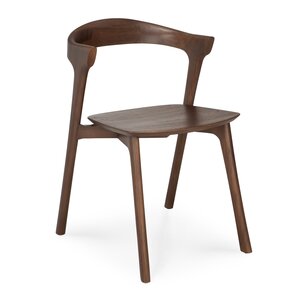 Ethnicraft Bok eetkamerstoel bruine teak gevernist
