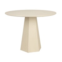 Pilar ronde eettafel brown rice
