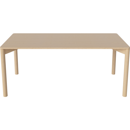 Bolia Pana eettafel witgepigmenteerde geoliede eik Bolia Pana eettafel witgepigmenteerde geoliede eik