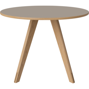 Bolia Soft Mood ronde eettafel Ø 100 grijsbruine fenix laminaat