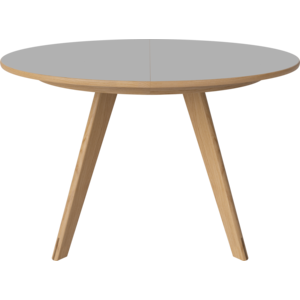 Bolia Soft Mood ronde verlengbare eettafel Ø122 grijze fenix laminaat