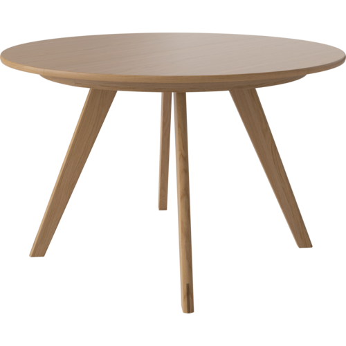 Bolia Soft Mood ronde verlengbare eettafel Ø122 geoliede eik Bolia Soft Mood ronde verlengbare eettafel Ø122 geoliede eik