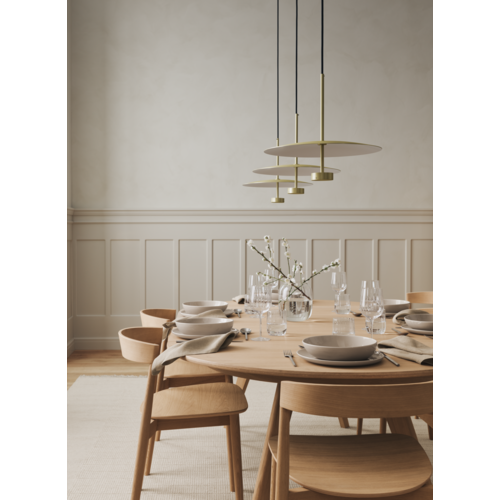 Bolia Soft Mood ronde verlengbare eettafel Ø122 geoliede eik Bolia Soft Mood ronde verlengbare eettafel Ø122 geoliede eik