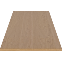 Soft Mood ronde eettafel verlengstuk geoliede eik