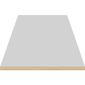 Bolia Soft Mood table à manger ronde rallonge en stratifié fenix blanc