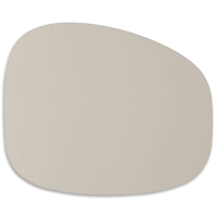 Ruca placemat steenvorm sandshell recycl. leer