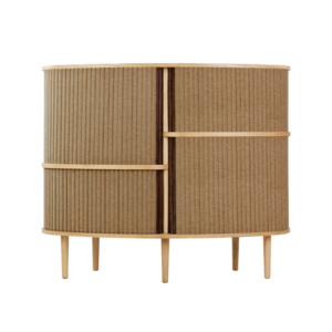 Umage Audacious haut buffet en chêne - sugar brown Umage Audacious haut buffet en chêne - sugar brown