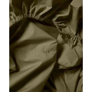 SUITE702 Drap-housse en coton percale olive green SUITE702 Drap-housse en coton percale olive green