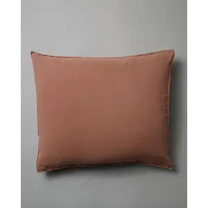 SUITE702 Taie d'oreiller en lin/coton mocca SUITE702 Taie d'oreiller en lin/coton mocca