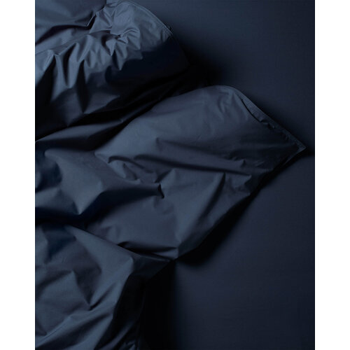 SUITE702 Dekbedovertrek percale katoen navy blue - excl kussensloop