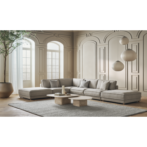 Bolia Eida salontafel travertin 100 x 100 x H 32 Bolia Eida salontafel travertin 100 x 100 x H 32