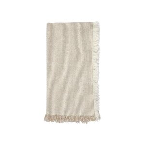 Broste Copenhagen Elouise serviette en coton - Fungi grey/off white Broste Copenhagen Elouise serviette en coton - Fungi grey/off white