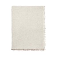 Elouise tafelkleed katoen - Fungi grey/off white