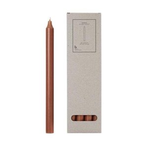 Broste Copenhagen Bougie classique rustique - Mocca - lot de 8 Broste Copenhagen Bougie classique rustique - Mocca - lot de 8