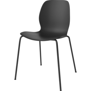 Bolia Seed chaise de salle à manger noir-noir Bolia Seed chaise de salle à manger noir-noir