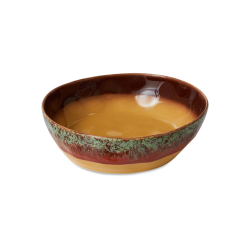 HKLiving 70s pasta bowls cove - set van 2